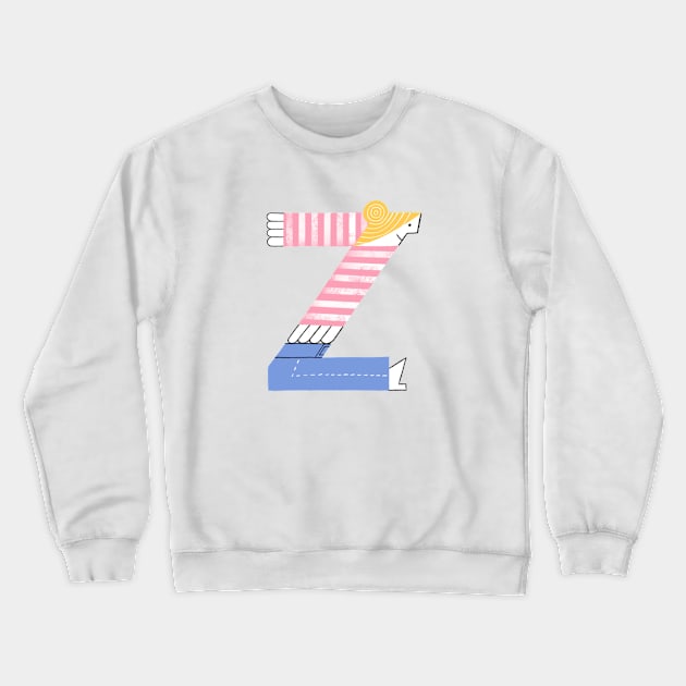 Fun ABC Crewneck Sweatshirt by nataliaoro